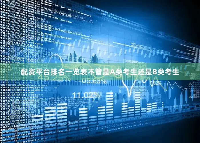 配资平台排名一览表不管是A类考生还是B类考生